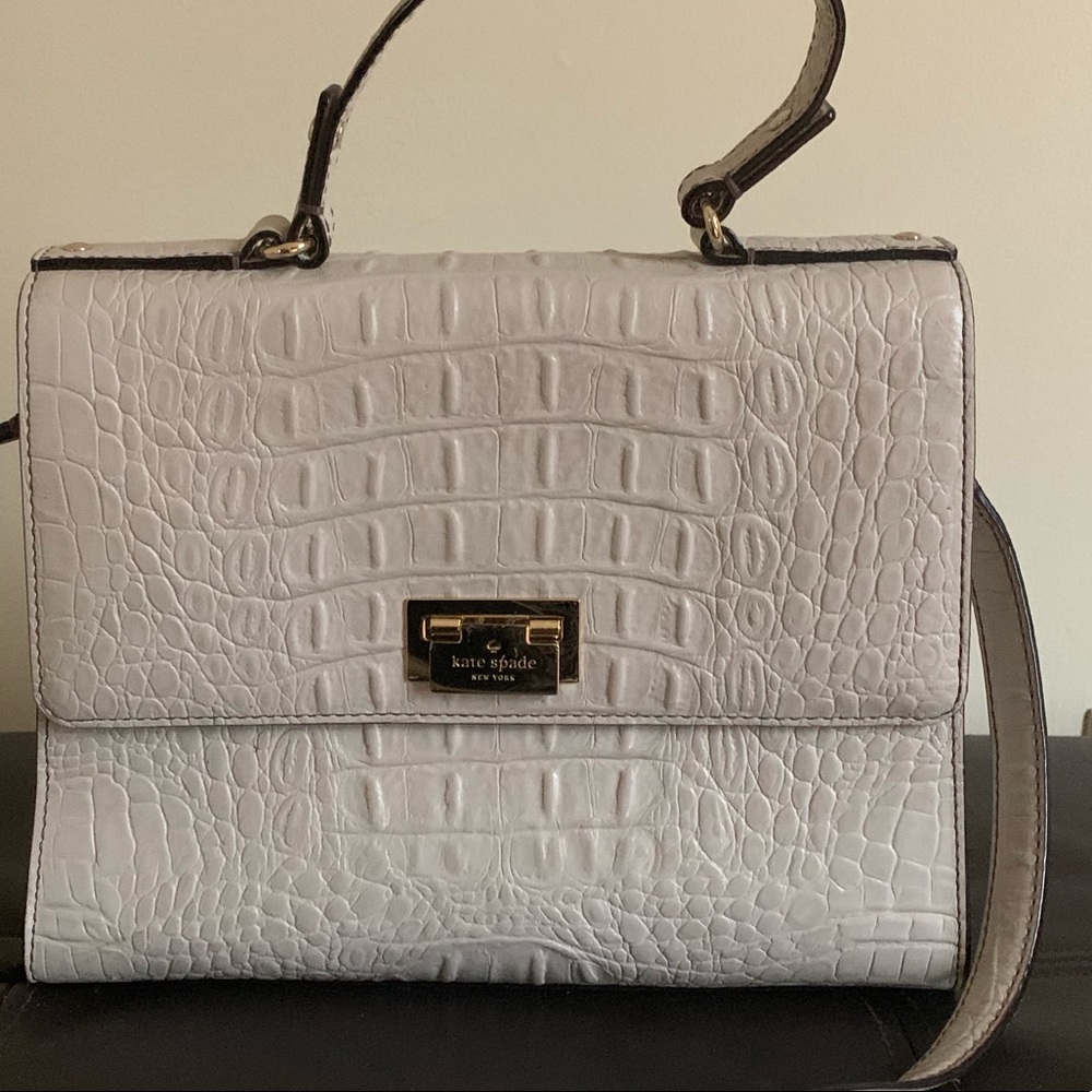Kate Spade Cream Texture Handbag